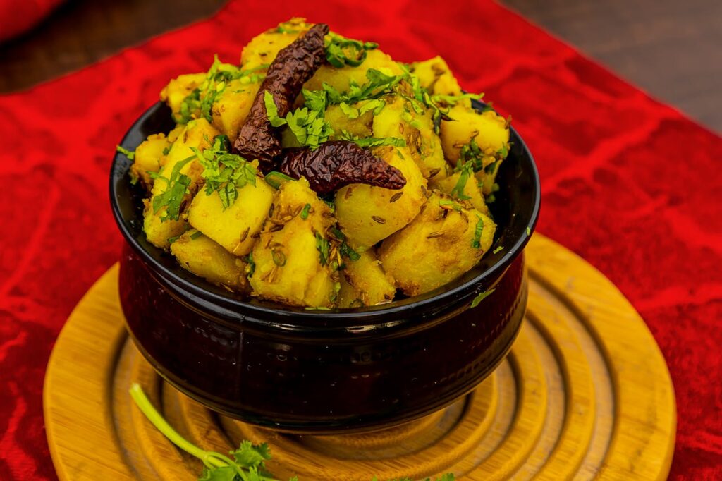 Close-up Shot of a Food in a Bowl 