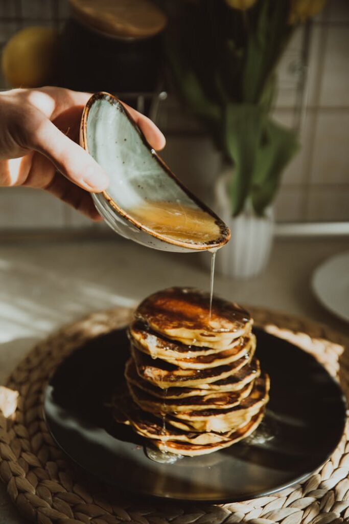 Pancakes with Syrup